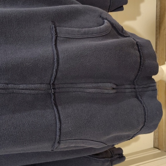 Disney Parks Navy up Up Sweatshirt Hooded Jacket Size Large Grumpy Dwarf Logo - Picture 4 of 9